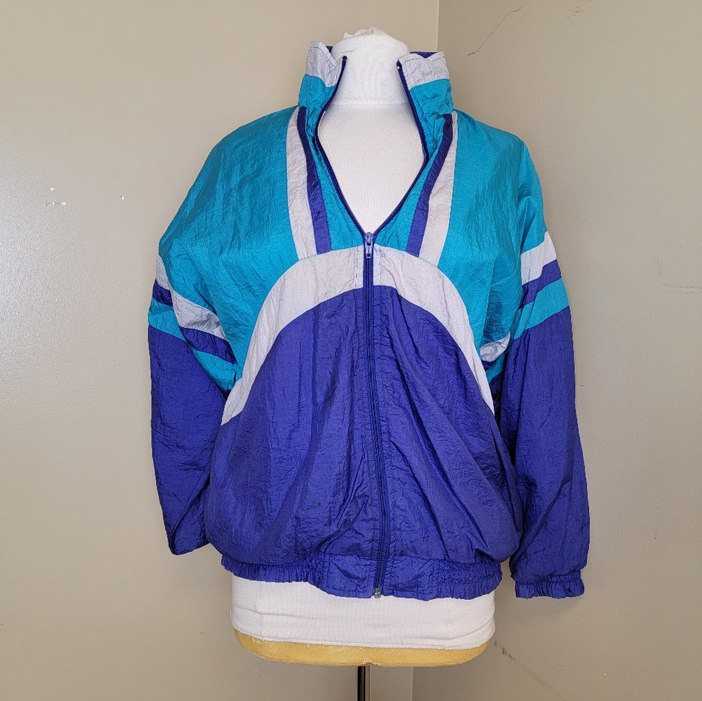 Vintage Bolo Spirit track jacket. 80s jacket zip up. Size Medium